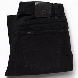 Lee Women's Black Straight Leg Jeans